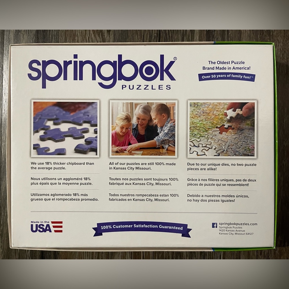 Springbok Pencil Pushers 500 piece Jigsaw Puzzle 🧩 - Picture 3 of 3